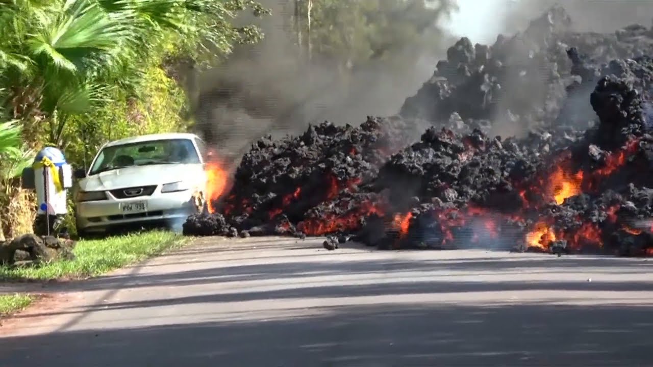 Nuevas erupciones del volcán Kilauea destruyen decenas de casas en Hawaii