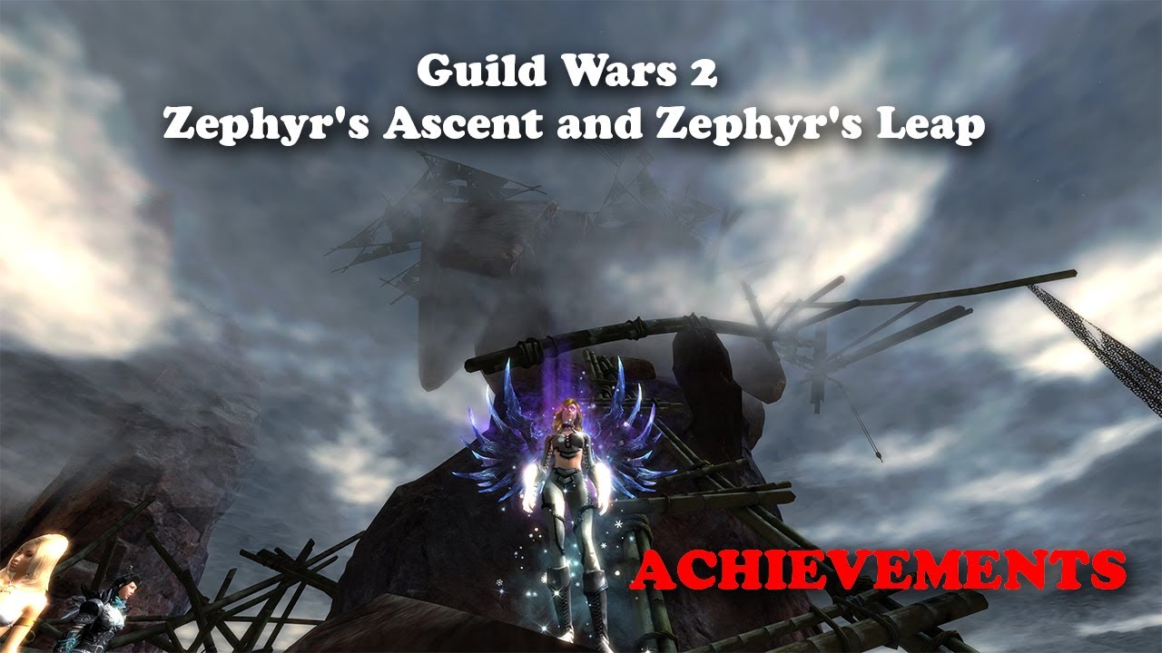 Guild Wars 2 — достижения «Восхождение Зефира» и «Прыжок Зефира»