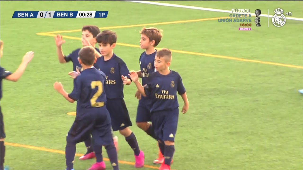 1 - REAL MADRID Benjamín A vs Benjamín B - LIGA GRUPO 7 TEMPORADA 2019-20 -19 oct 2019
