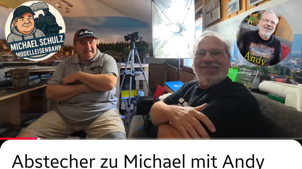 Abstecher zu Michael mit Andy 