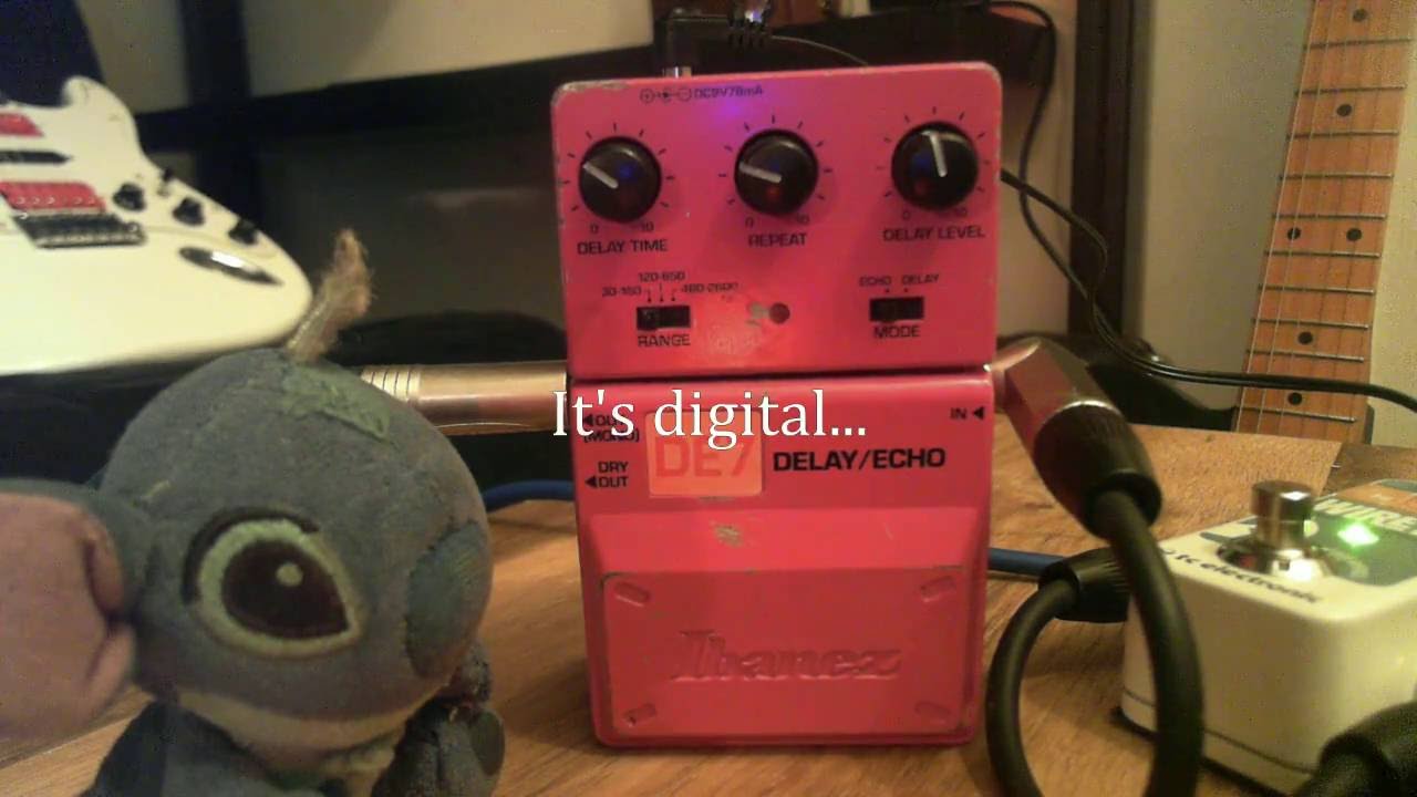 The amazing Ibanez DE7 digital delay