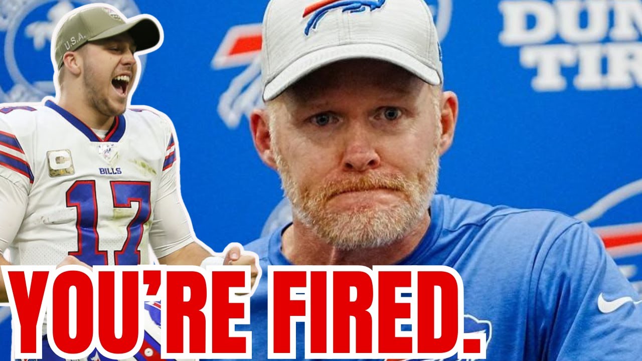 Bills FIRE Sean McDermott after BRUTAL DEFEAT to Broncos! Josh Allen SEARCH for NEW LEADER!
