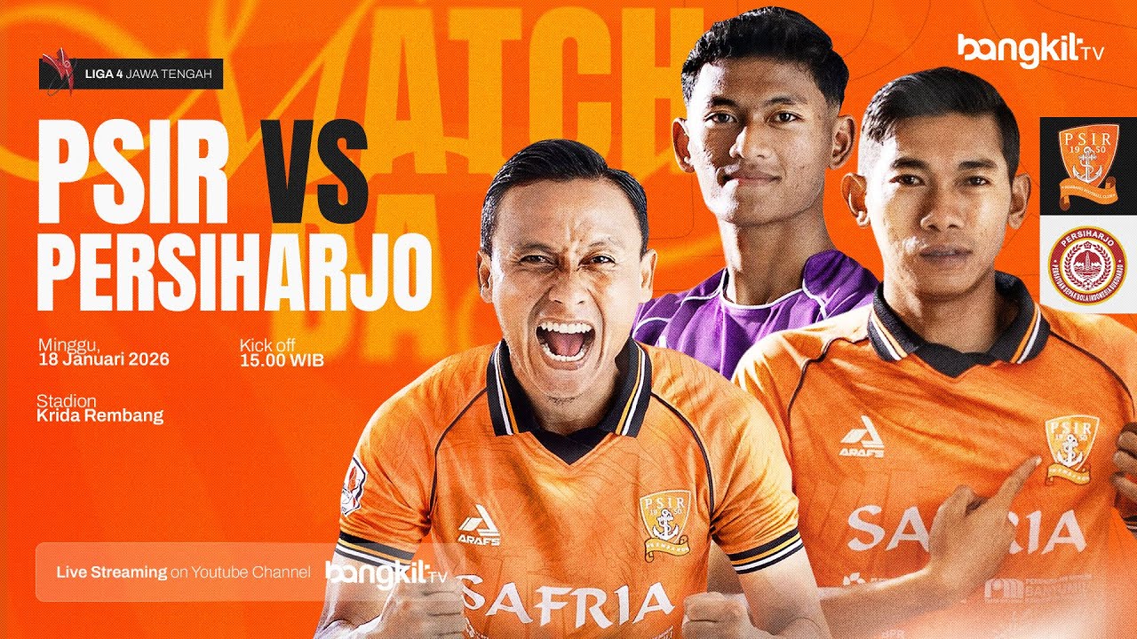 🔴LIVE - PSIR REMBANG VS PERSIHARJO SUKOHARJO | LIGA 4 JAWA TENGAH