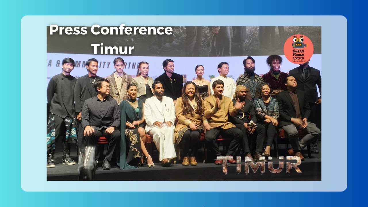 Press Conference Film Timur Film iko uwais  Penyelamatan sandra dari para Teroris ada Pak Prabowo