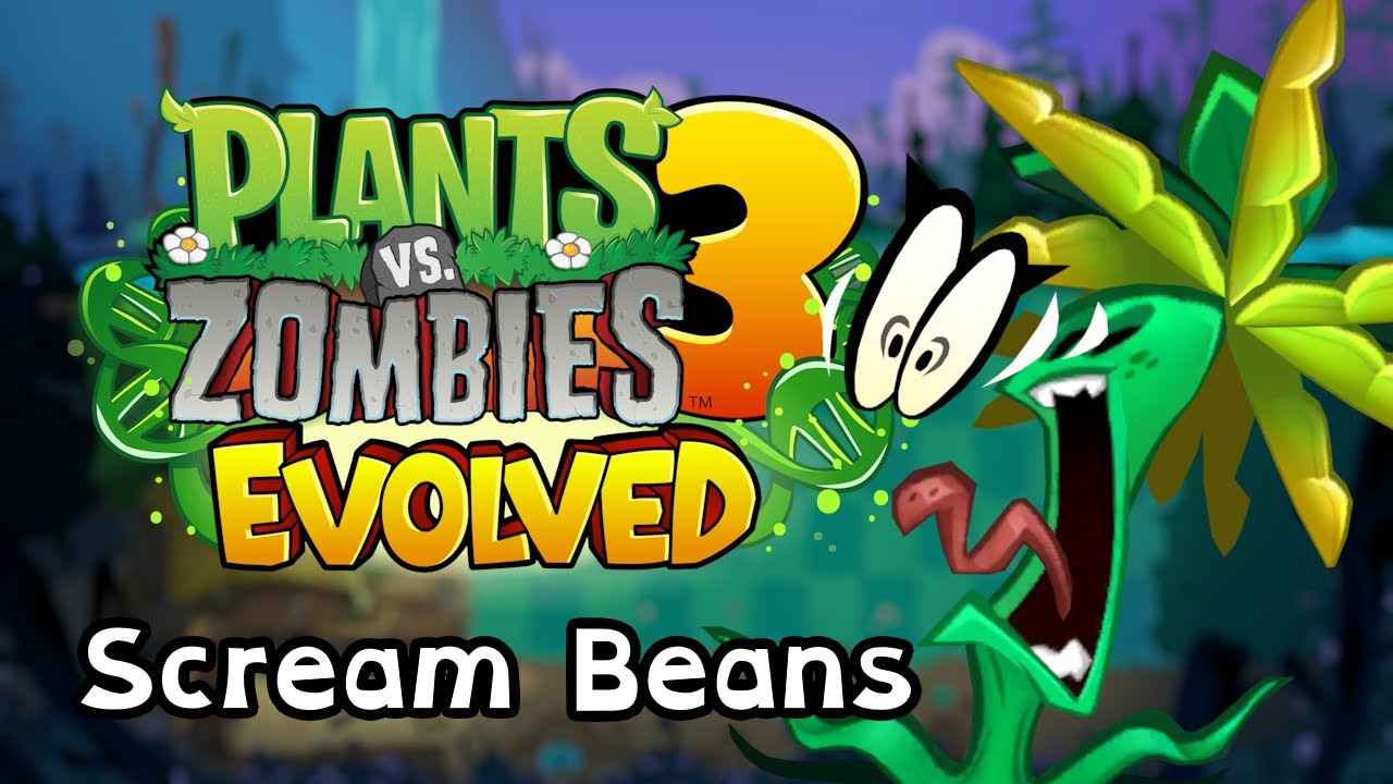 Plants vs. Zombies 3: Evolved - Unreleased Plant Scream Beans Gameplay