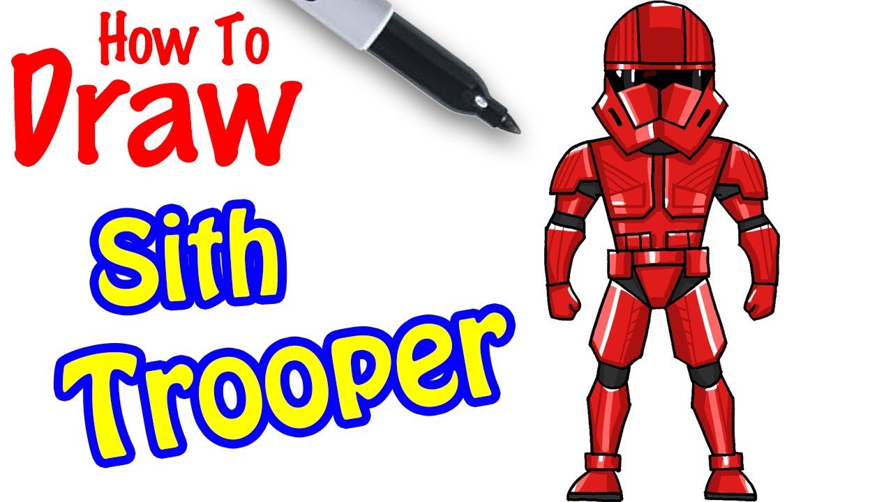 How to Draw the Sith Trooper