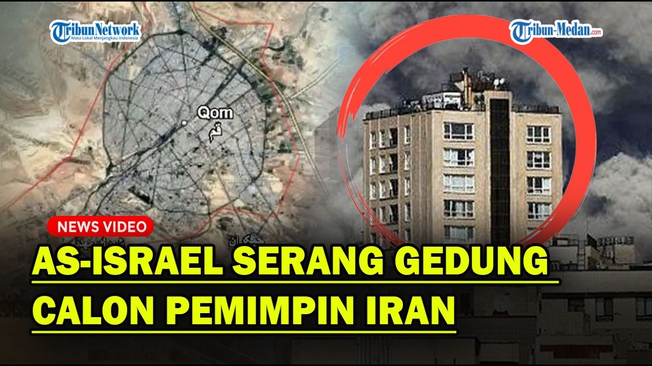 KEJAM❗ AS-ISRAEL Bombardir Gedung Calon Pemimpin Tertinggi Iran❓