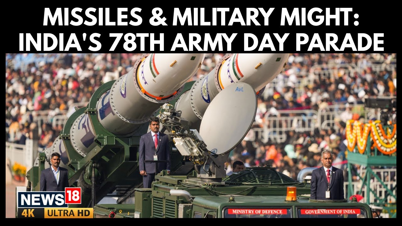 78th Army Day Parade Showcases India’s Indigenous Drone Power and Battle-Ready Arsenal | 4K
