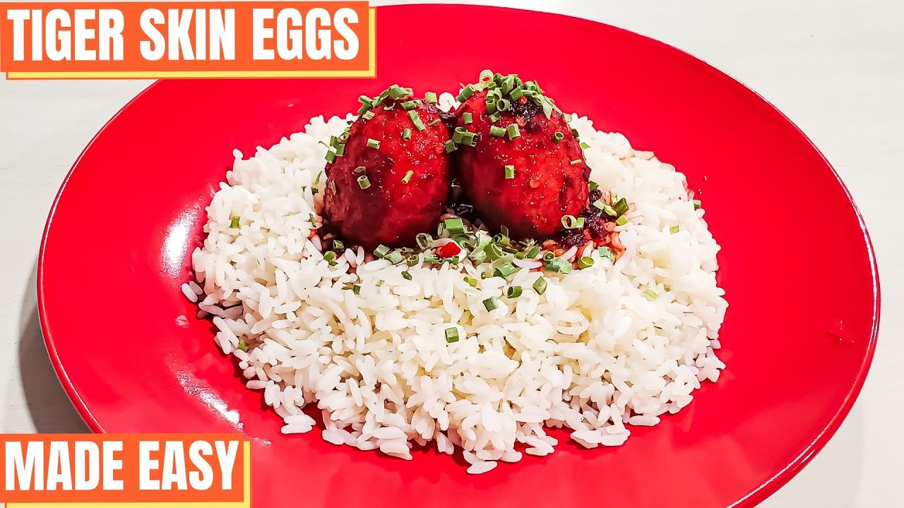 Tiger Skin Eggs | Cooking with Cheeds