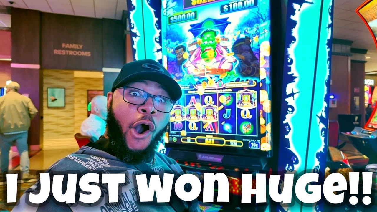 This New Slot Machine Just Let Me Win Huge!!