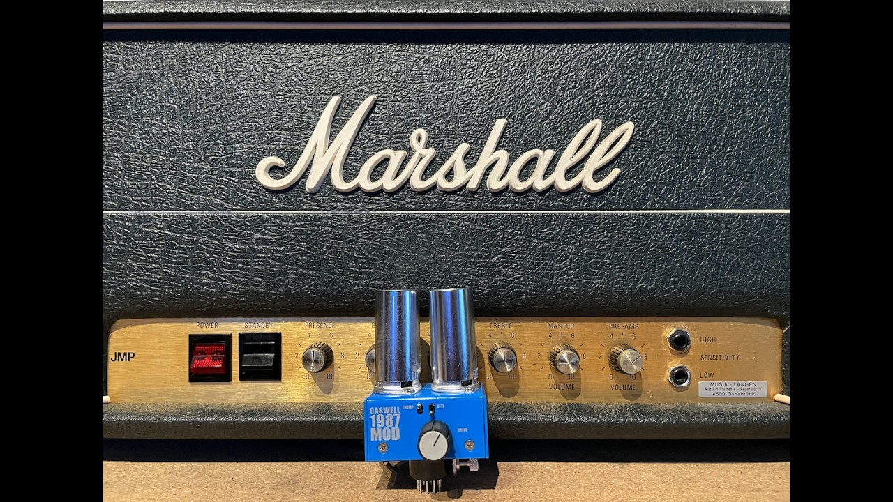 Legendary Tones Caswell 1987 Mod in a 1978 Marshall JMP 2203 MKII