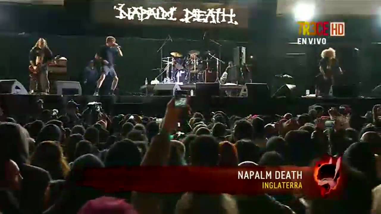 Napalm Death - Live Rock Al Parque 2016 (Full Show)