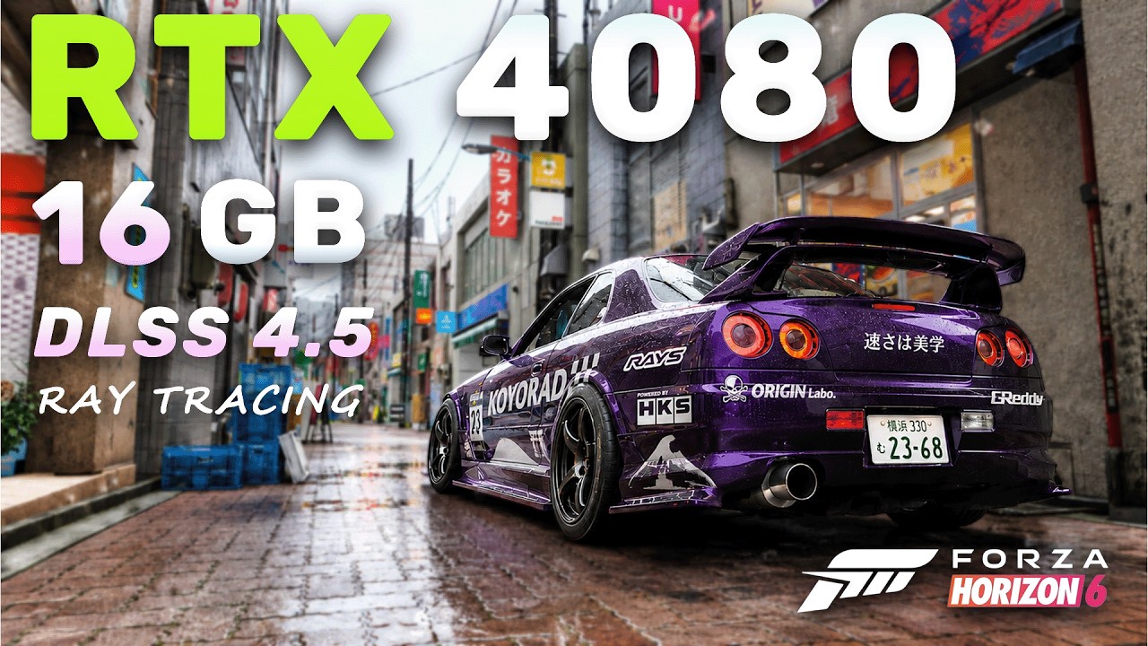 Forza Horizon 6 | RTX 4080 4K, 1440p DLSS 4.5 Frame Generation | PC Performance