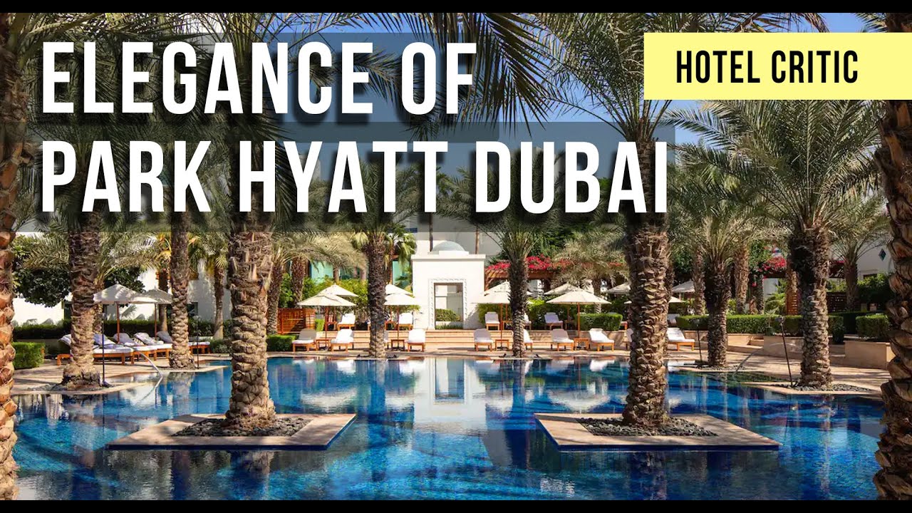 PARK HYATT DUBAI | Aerial View (5 Star Hotel Luxury Experience)