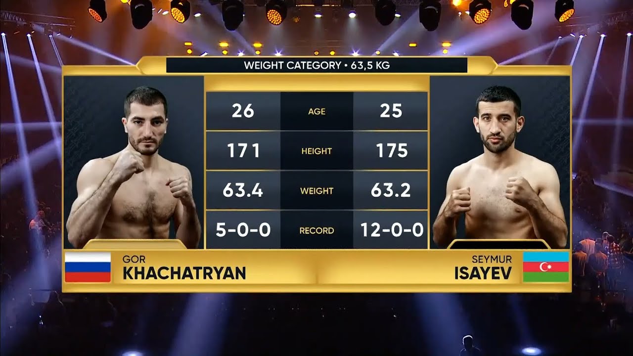 63.5kg Gor Khachatryan (RUS) vs Seymur Isayev (AZE) | IBA Champions' Night | April 20, 2024