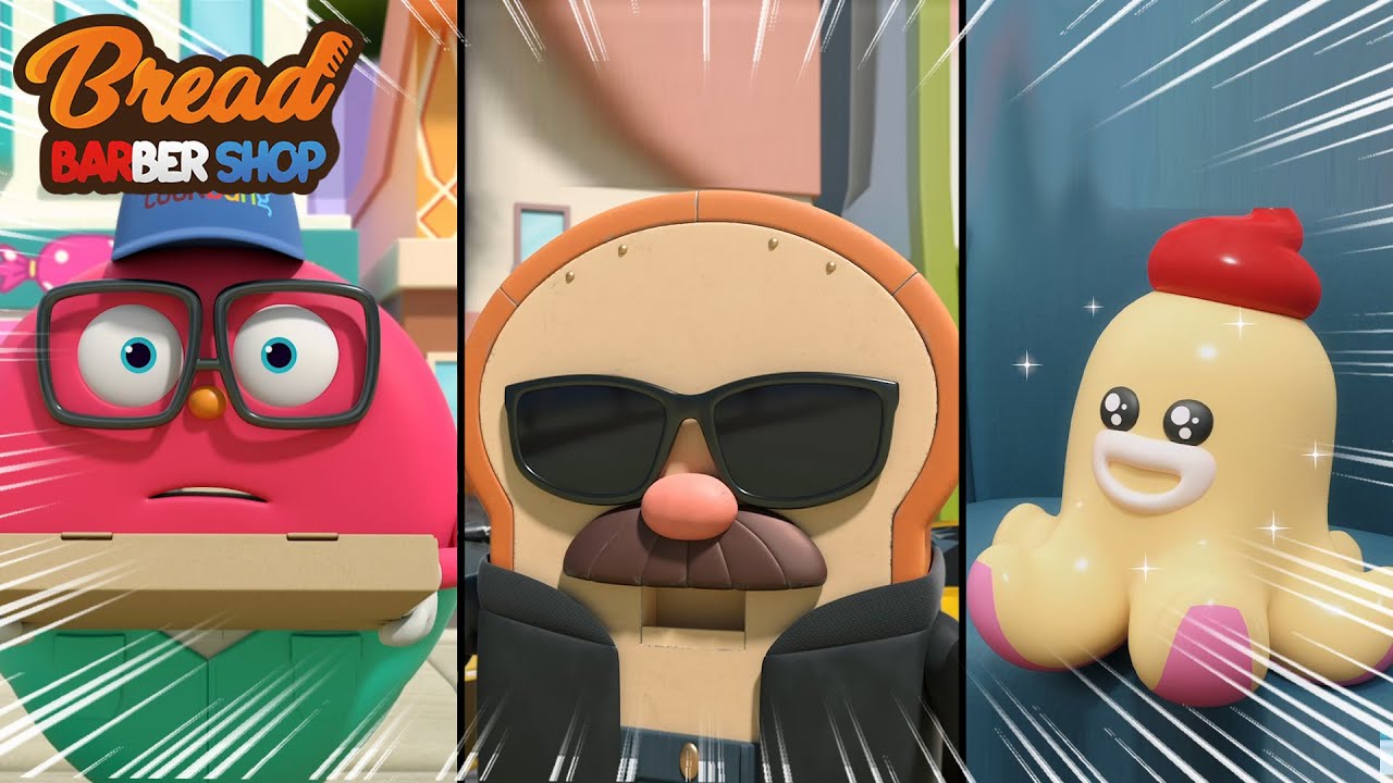 BreadBarbershop3 | Episode 25~27 | english/animation/dessert/cartoon