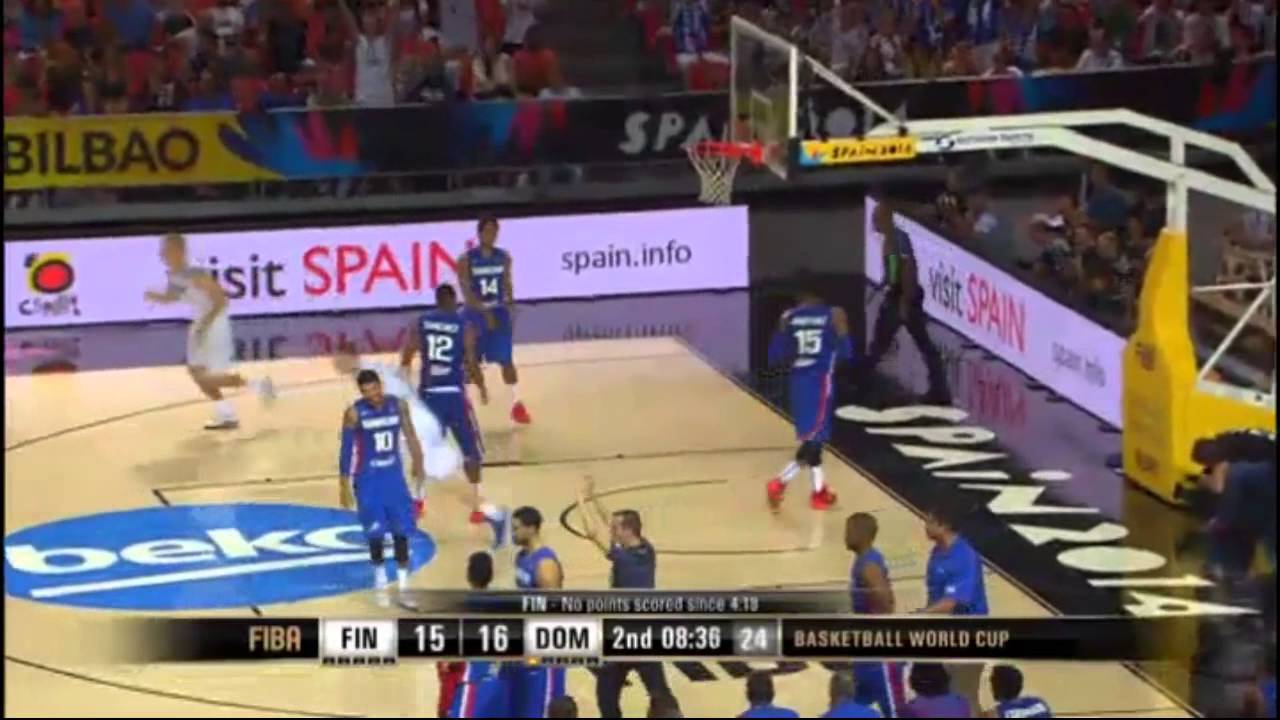Petteri Koponen Basketball World Cup 2014