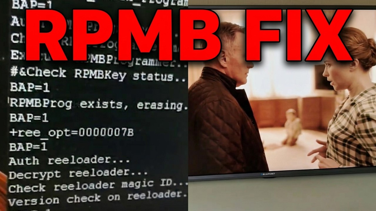 Как прошить телевизор с RPMB? Ремонт телевизора Blaupunkt 40FBC5000