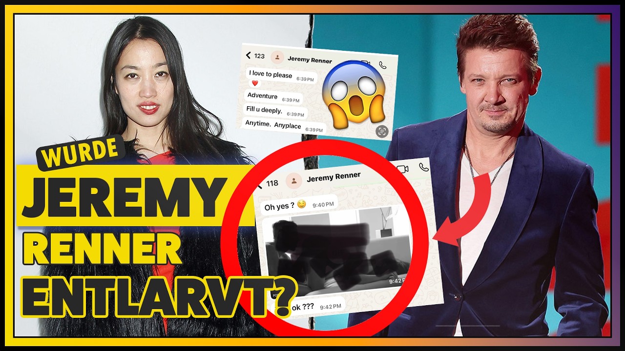 Jeremy Renner Yi Zhou: Alle Bilder und Texte des Skandals! Ist Hawkeye raus??
