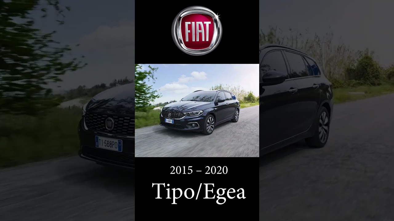 Fiat Tipo & Egea #Evolution | 1988 to Today 🚗✨