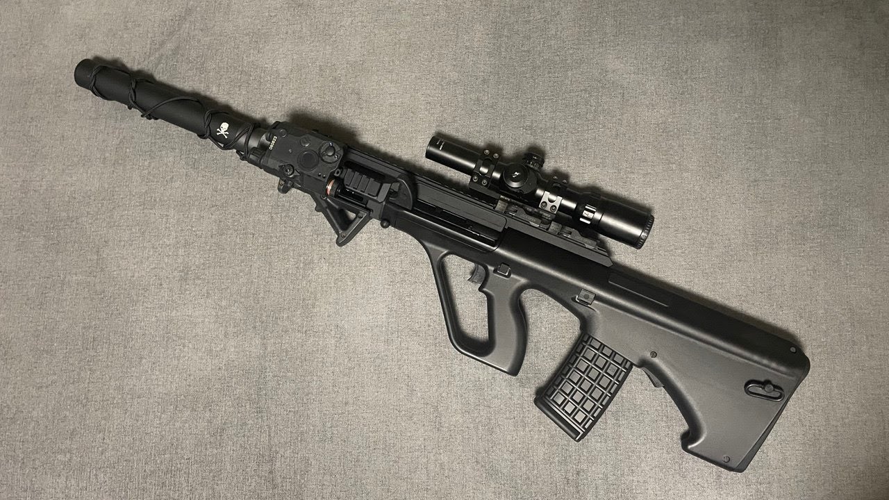 Обзор страйкбольной винтовки AUG A 3 GHK