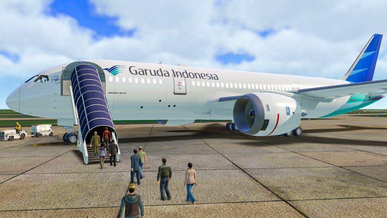 RFS - Real Flight Simulator - Jakarta (Soekarno-Hatta) to Singapore (Changi) | Boeing 787-8