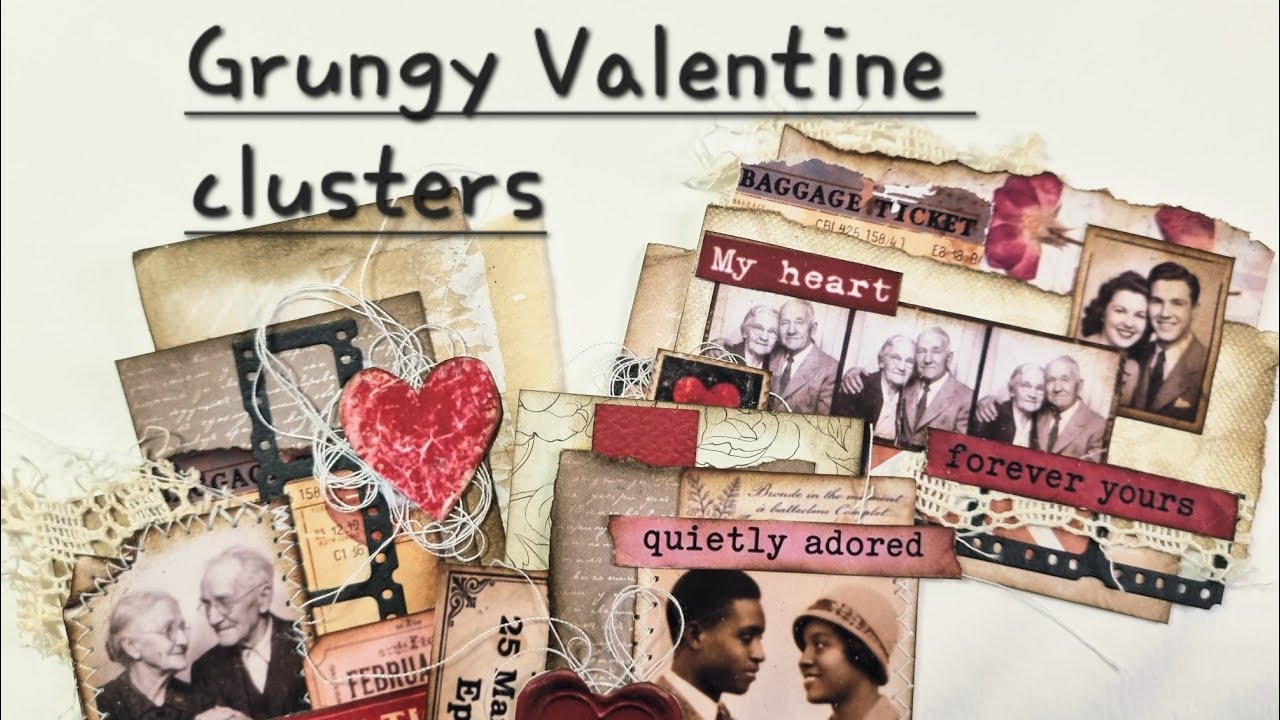 Grungy Valentine clusters