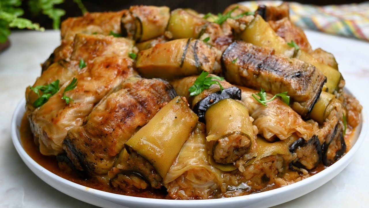 Баклажаны, кабачки и капуста приготовлены самым вкусным способом!