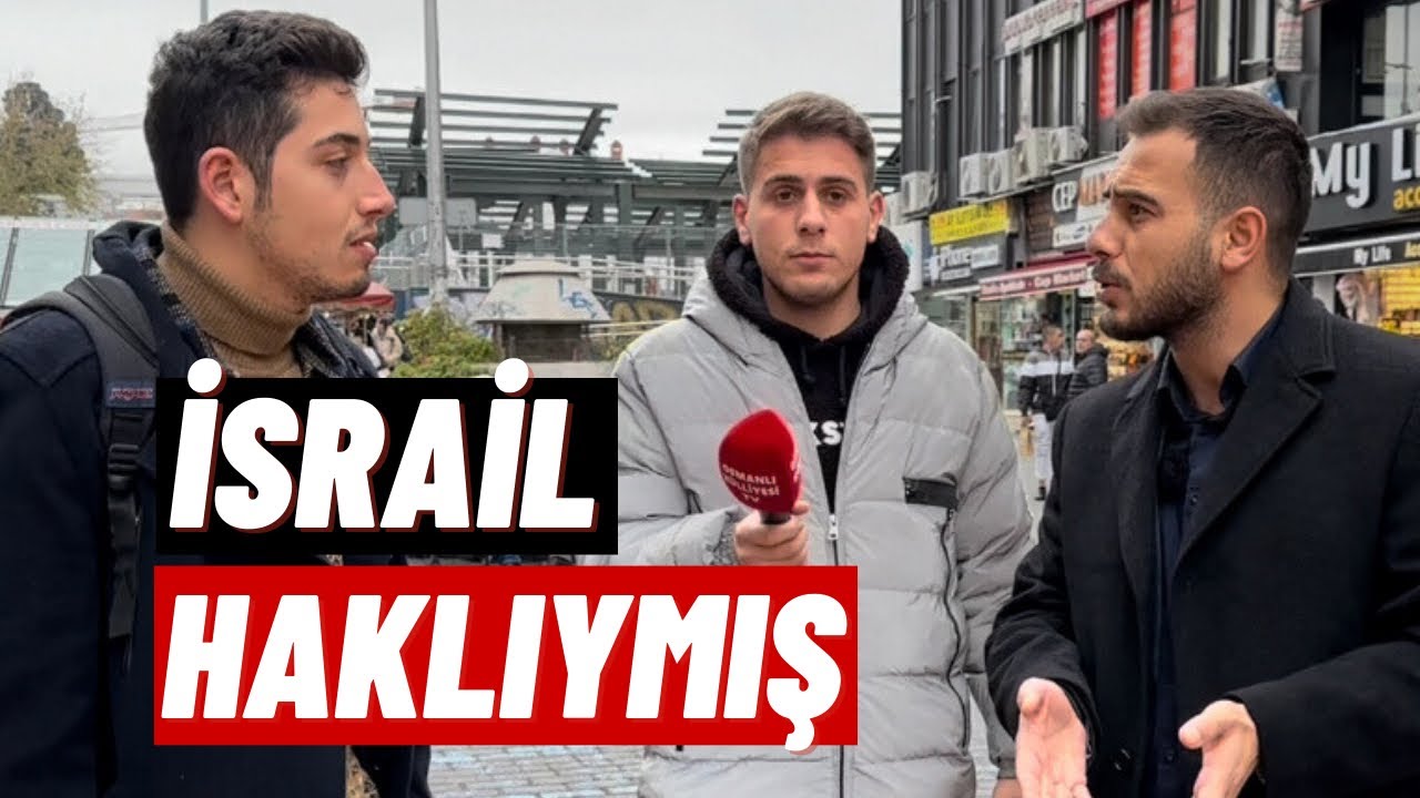 İsrail Haklıymış Dedi Sonu Hazin Oldu!