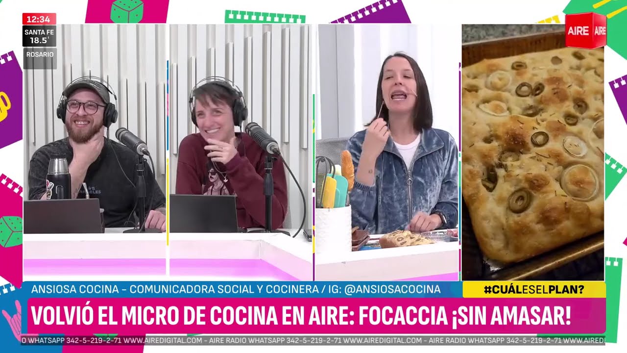 Focaccia crocante y elegante ¡sin amasar! 🤩 Receta para vagos que aman comer sanguchitos