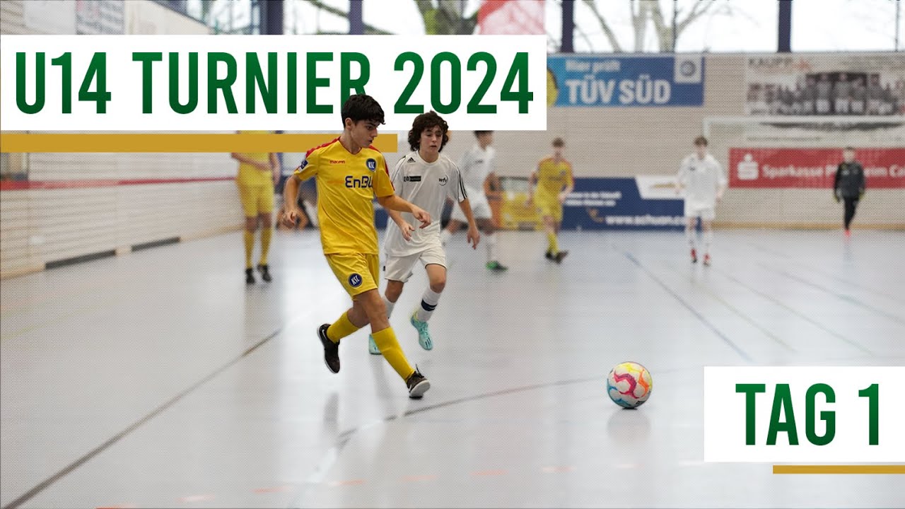 25. Internationales U14 Hallenturnier Haiterbach 2024 - 1. Spieltag