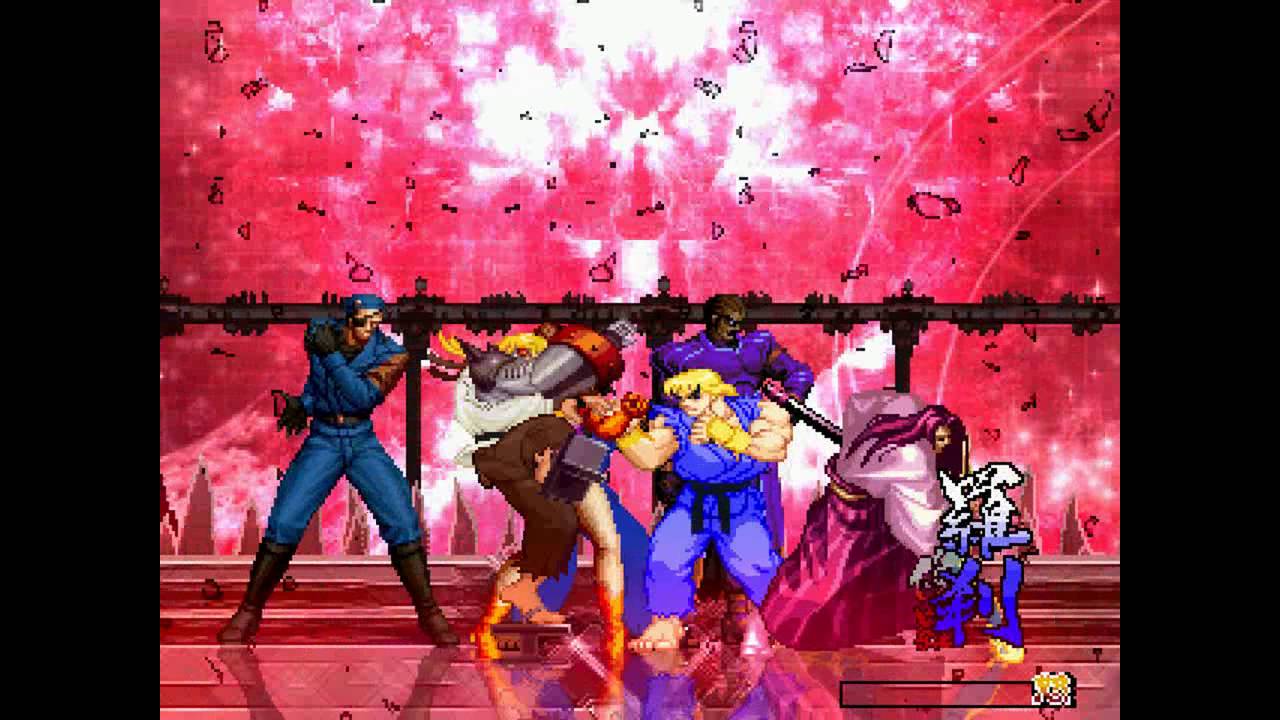 BTW MUGEN All-Stars #196 - Grand Random 4v4 Simul Riot #4