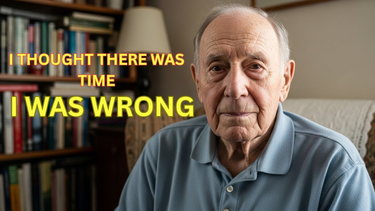 I’m 84 Years Old — I Thought There Was Time, I Was Wrong