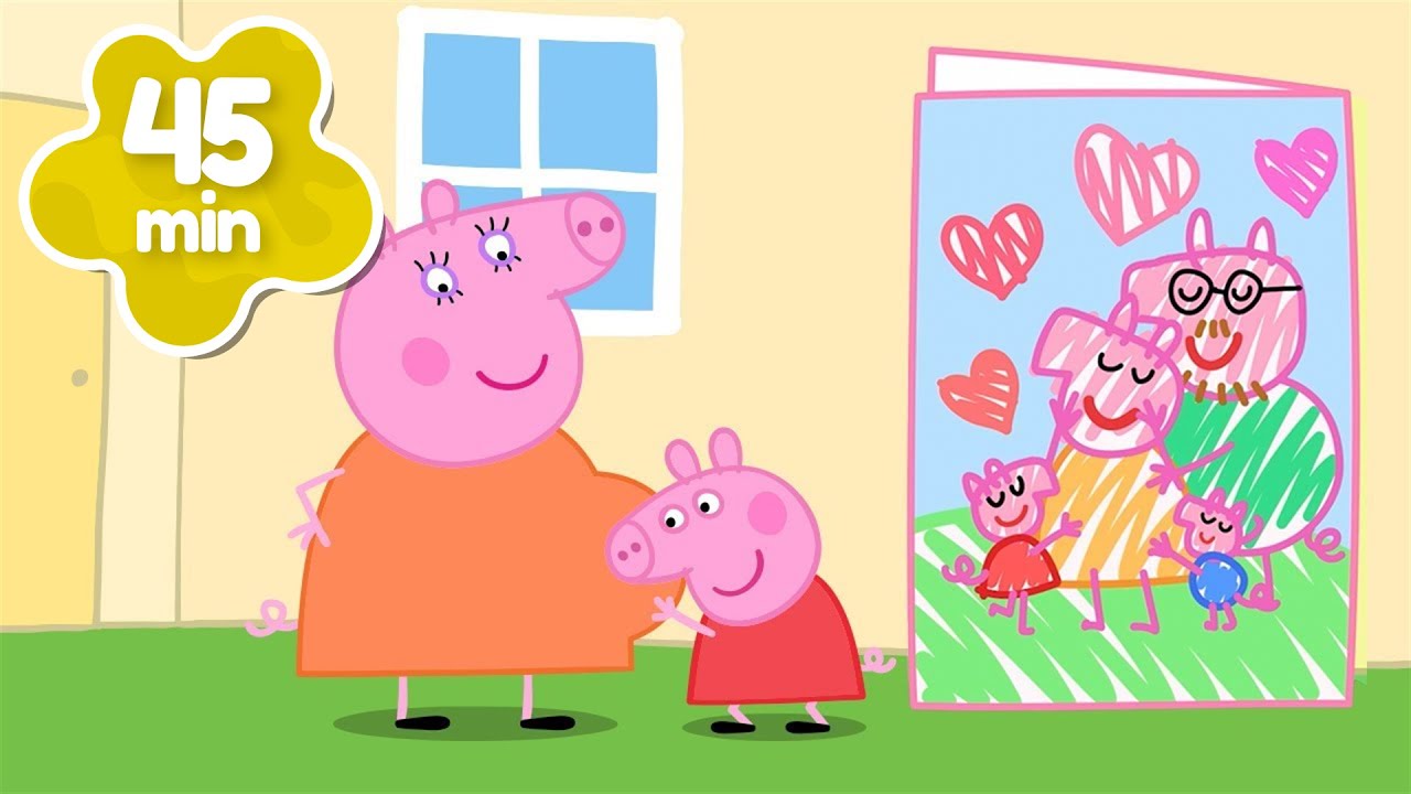 Peppa Celebrates MOTHER'S Day 🩷 Peppa Pig Full Episodes | 2 Hours of Kids Cartoons