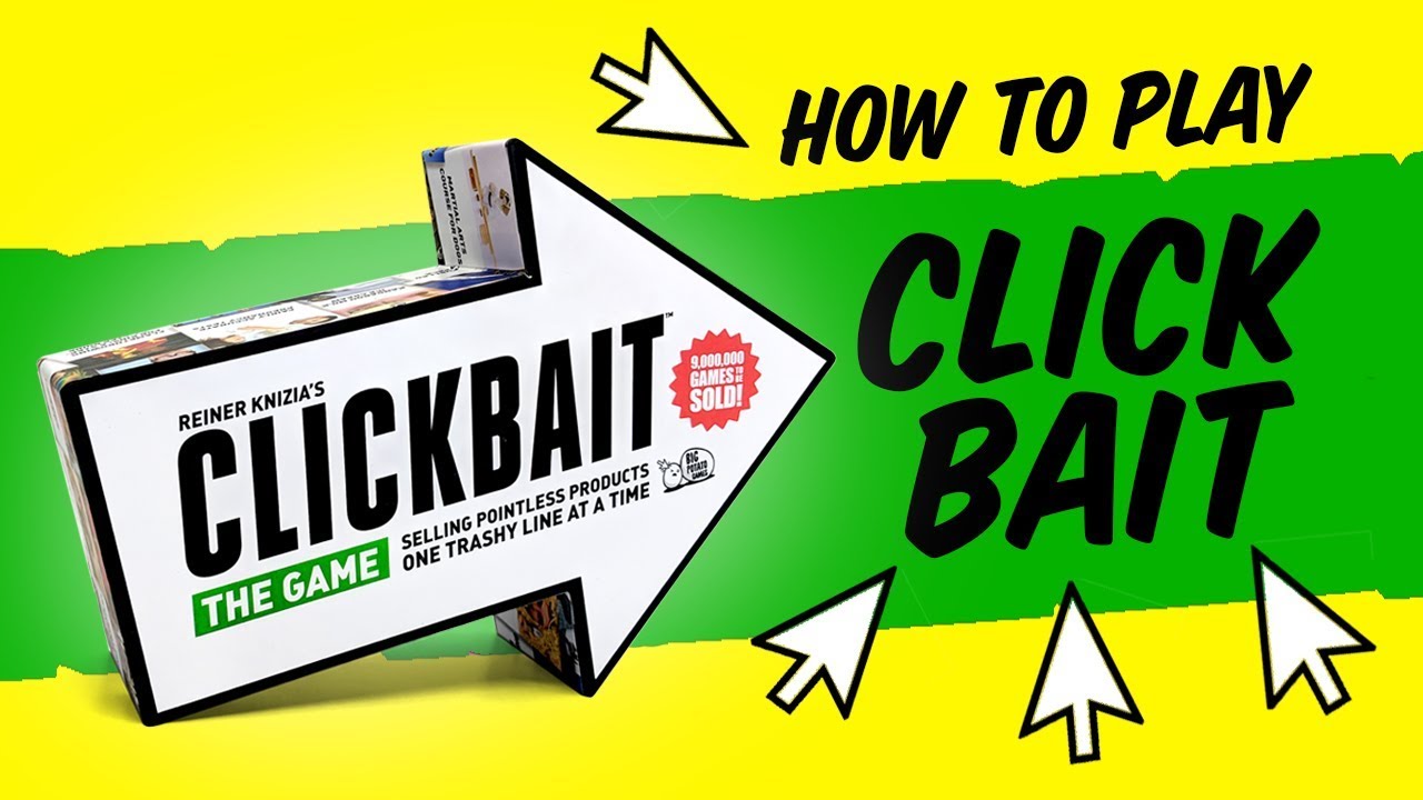 How to play: Clickbait &ndash; The Family Party Game by Reiner Knizia