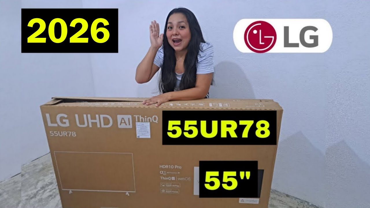 LG UR7800 Smart TV 4K Panel VA | UNBOXING Y REVIEW COMPLETA LG 55UR7800