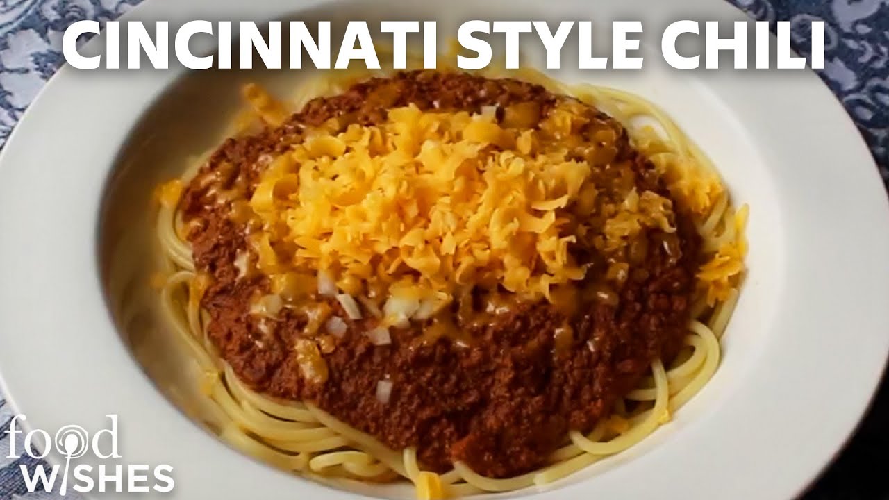 Cincinnati-Style Chili - Food Wishes