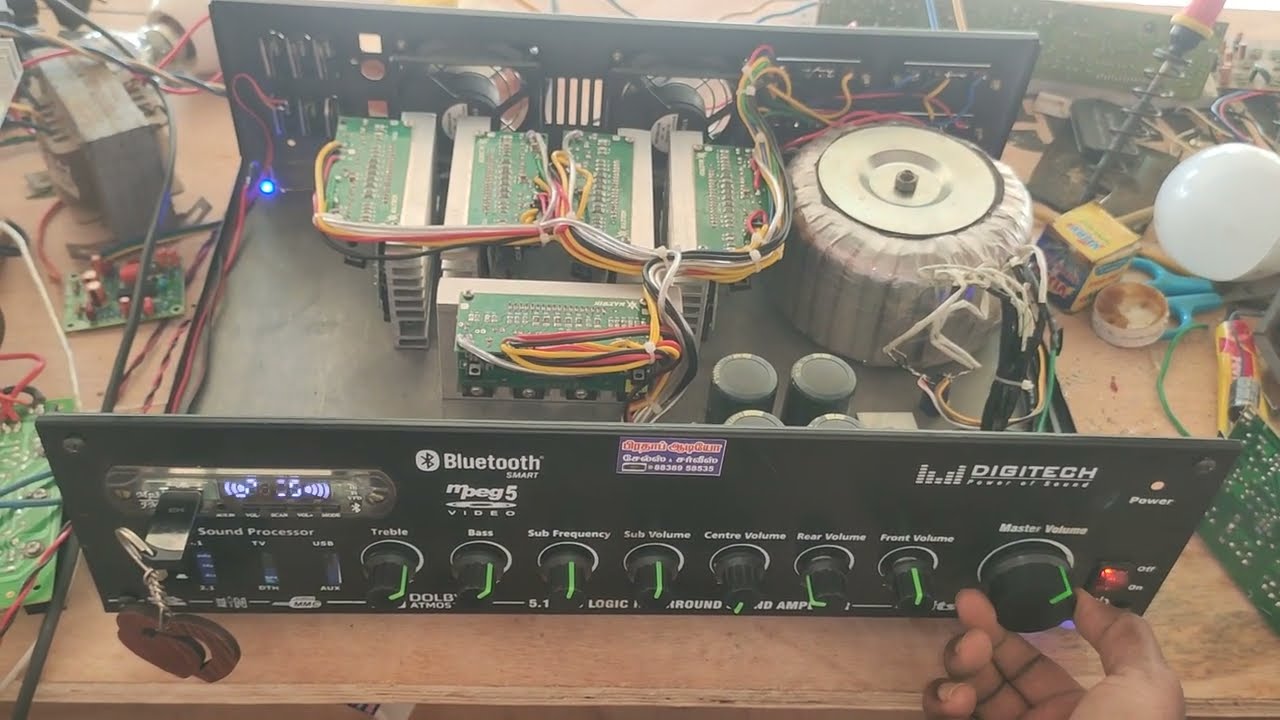 5.2 amplifier heavy bass amplifier power looms special