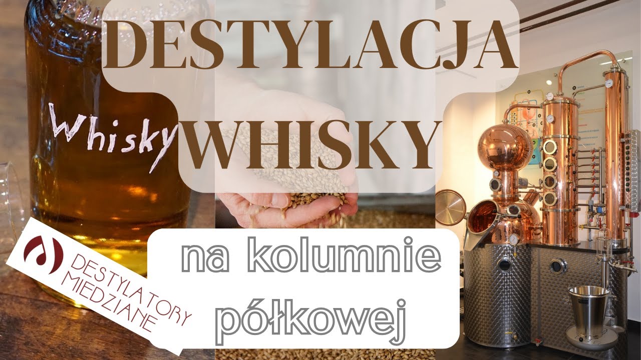 Whisky na kolumnie półkowej