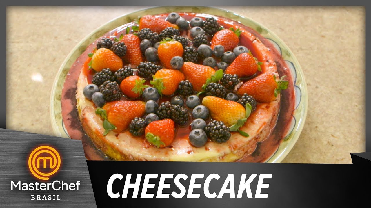 CHEESECAKE COM CALDA DE FRUTAS VERMELHAS com Lubyanka Baltar