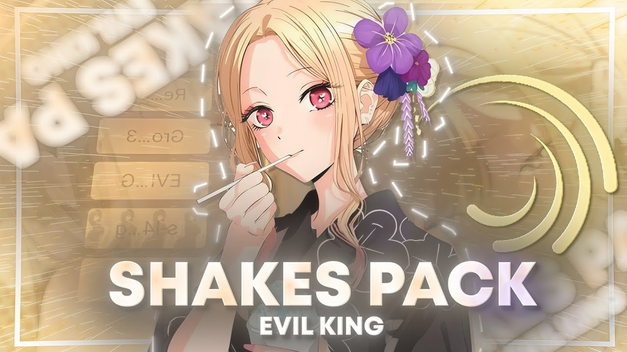 ✨ Premium Shakes Pack for Alight Motion | XML + Qr + Link 🔥 | #anime #alightmotion 