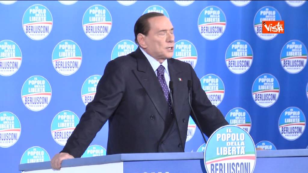 BERLUSCONI FINI E' UN TRADITORE-agenzia vistatv