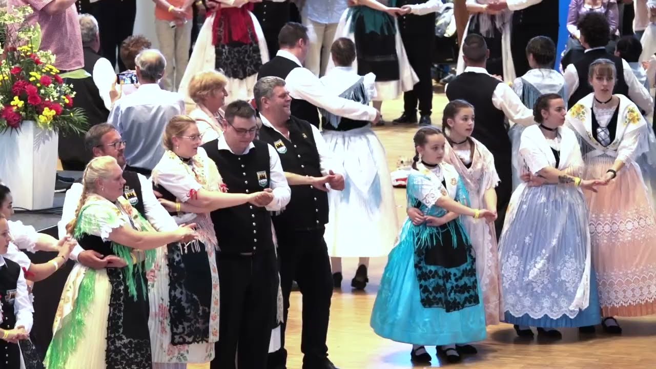 Volkstanzauftritte der Trachtengruppen der DBJT - Teil 2