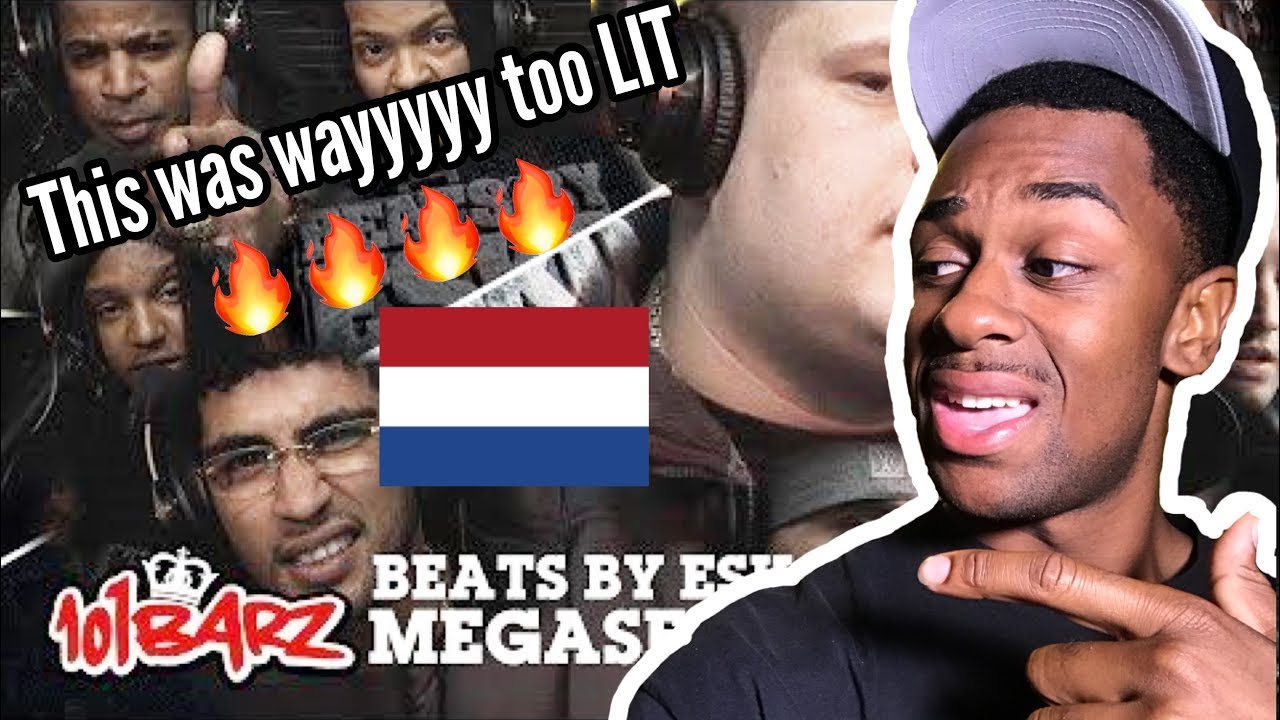 (DUTCH RAP 🇳🇱 ) BEATS BY ESKO - MEGASSESSIE - 101 BARZ REACTION