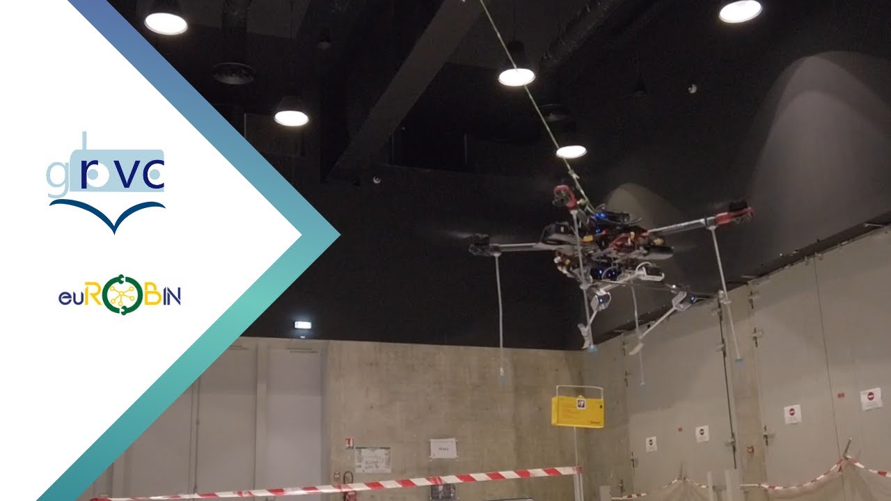 Fully Autonomous Aerial Parcel Grasping and Delivery Indoors