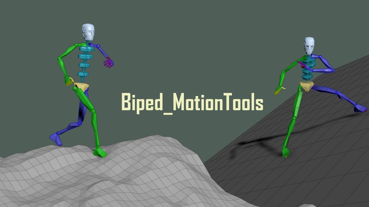 Biped Motion Tools
