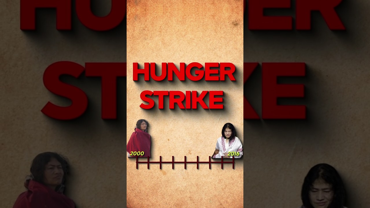 This Lady Did 16 Years of Hunger Strike 🤯
