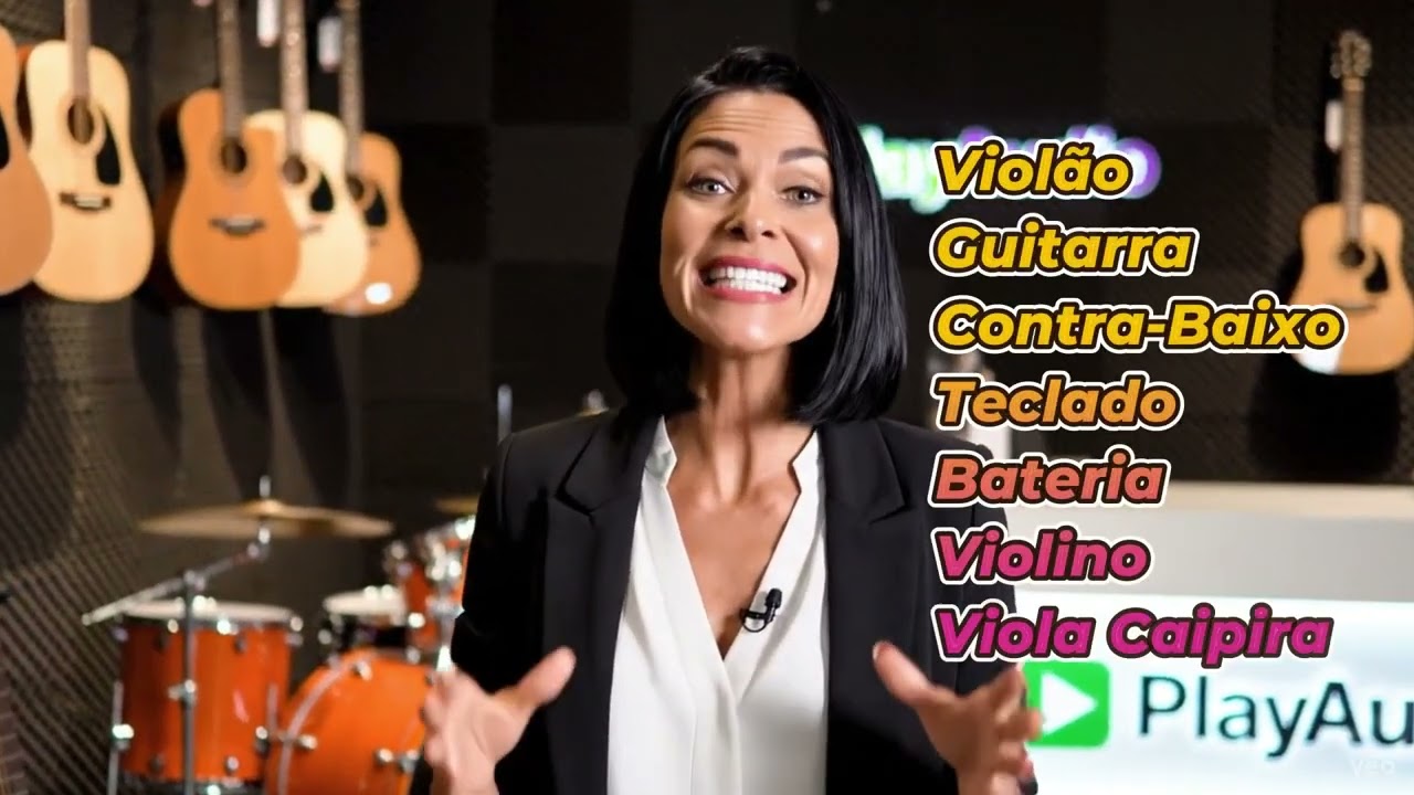PlayAudio loja de instrumentos Musicais