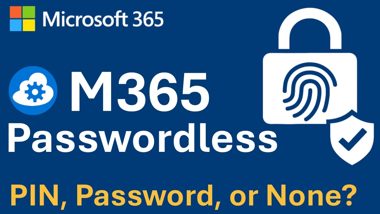 Passwordless Login in Windows 11 & Microsoft 365 &ndash; Remove Password Tutorial