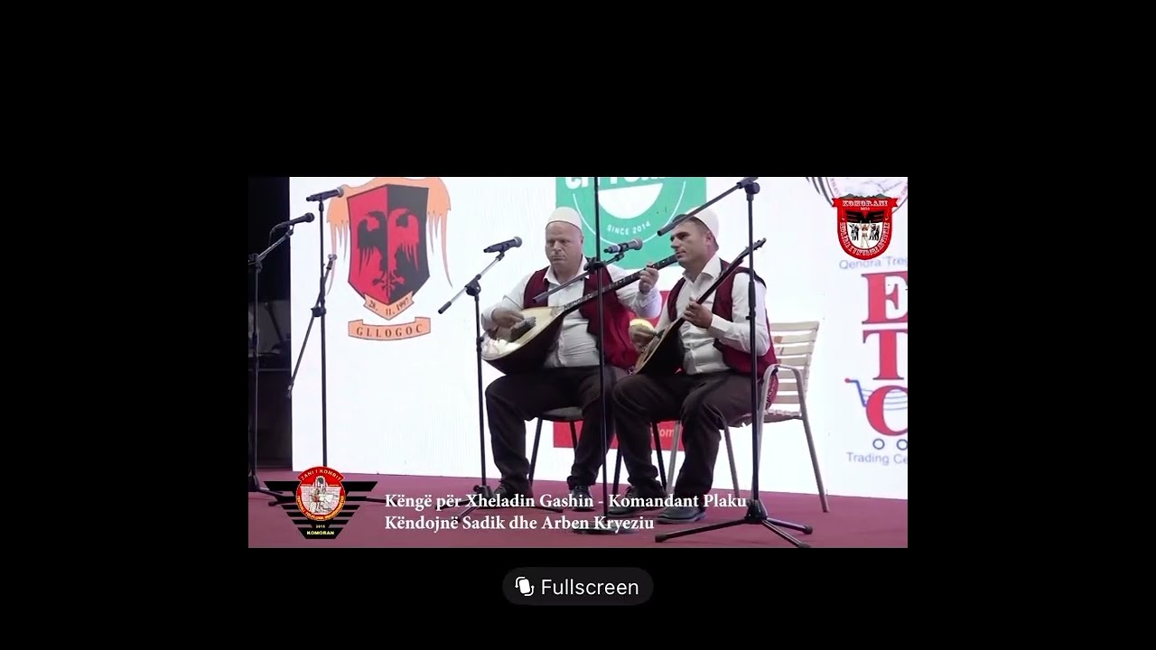Vëllezërit Kryeziu Mleqani- Këngë për Xheladin Gashin -